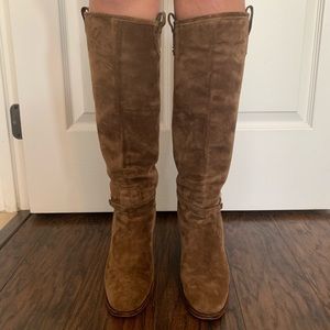 Ralph Lauren Collection Purple Label Suede Boots
